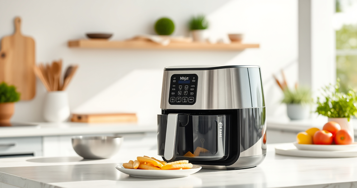 Bright Summer Eats: Ninja Air Fryer Perfect for Outdoor Feasts