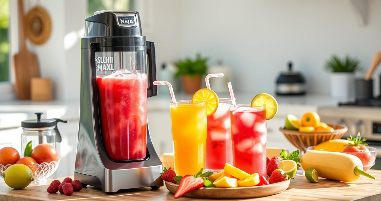 Cool Off with Summer Recipes Using Ninja SLUSHi Max XXL Drink Maker