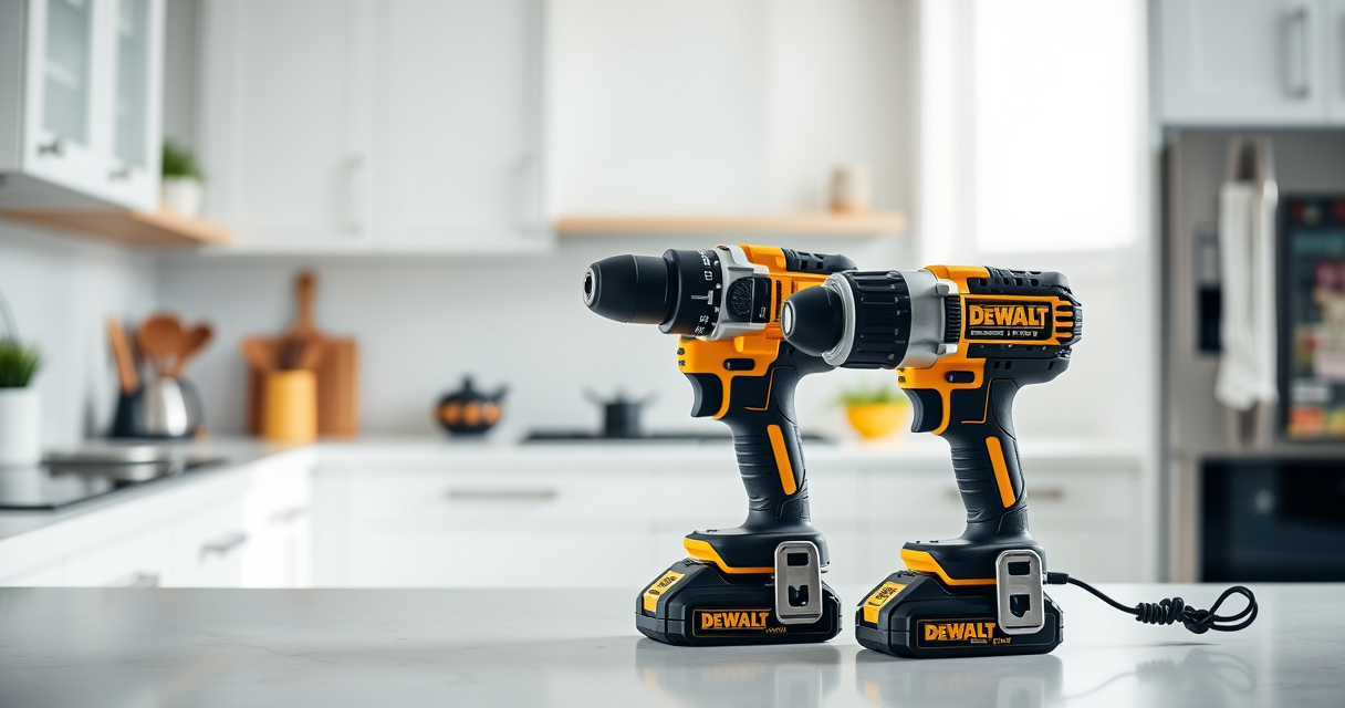 DEWALT XR Impact Driver vs DEWALT Brushless Drill: Full Comparison