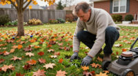 Garden Mythbusters: Will Leaves Left On The Lawn Always Smother And Kill Your Grass?