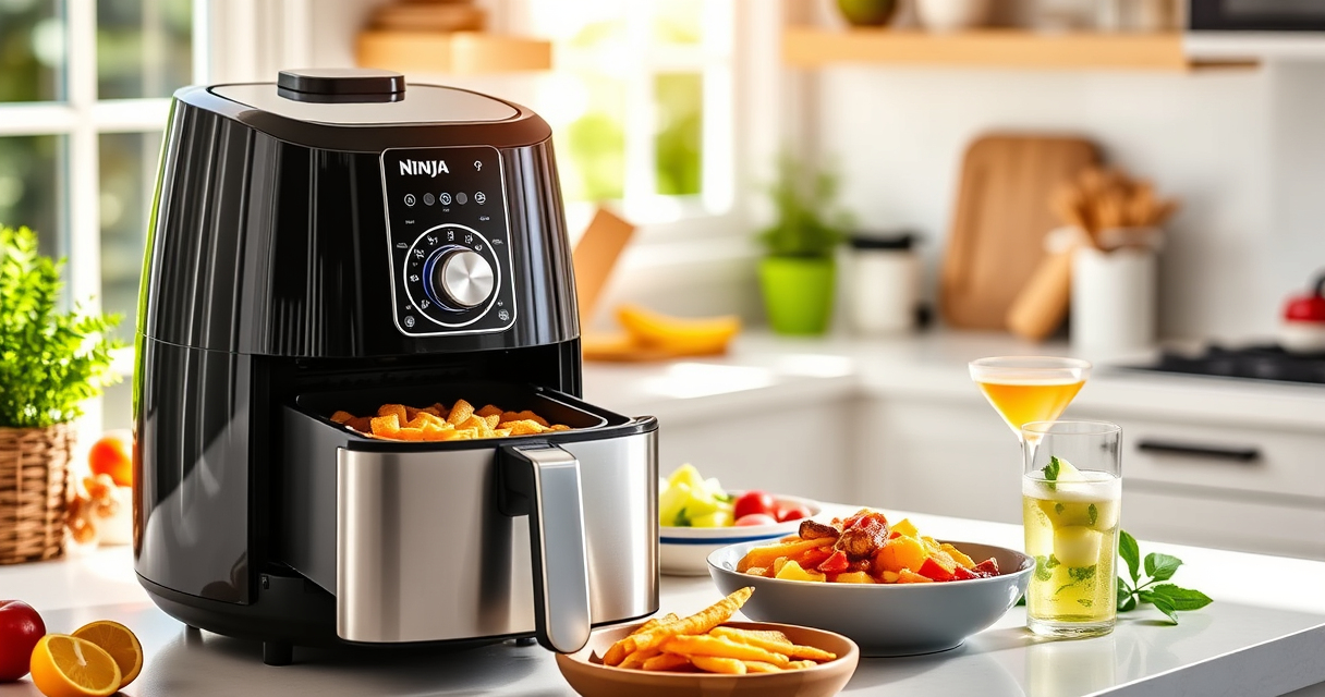Host Effortlessly with the Ninja Foodi 10 Quart DualZone Air Fryer