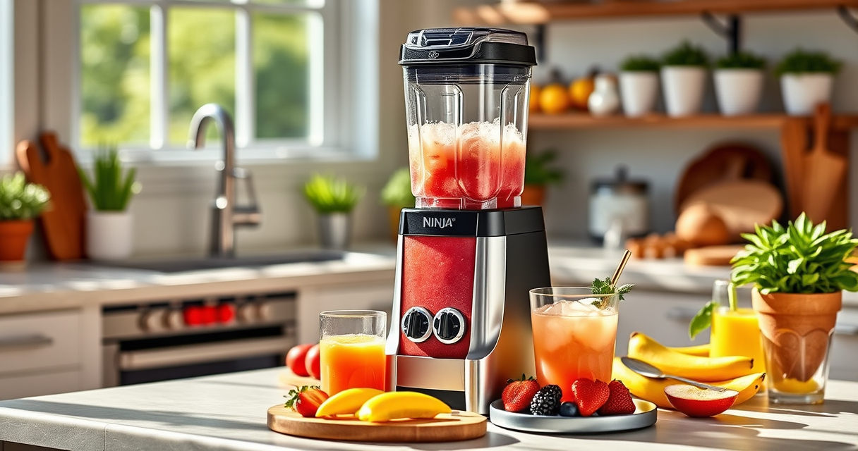 Host Effortlessly with the Ninja SLUSHi Frozen Drink Maker for Summer Parties