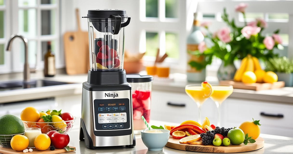 Host the Perfect Pool Party with the Ninja Professional Plus Kitchen System