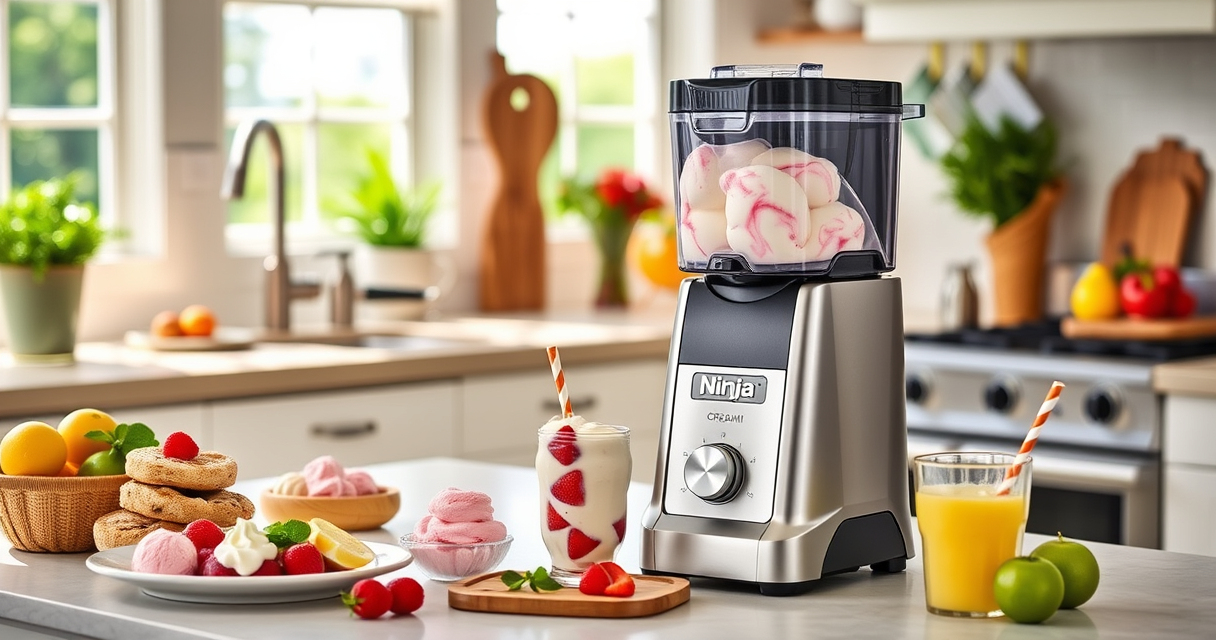 Make Summer Pool Parties Sweeter with the Ninja NC701 CREAMi Swirl Ice Cream Maker