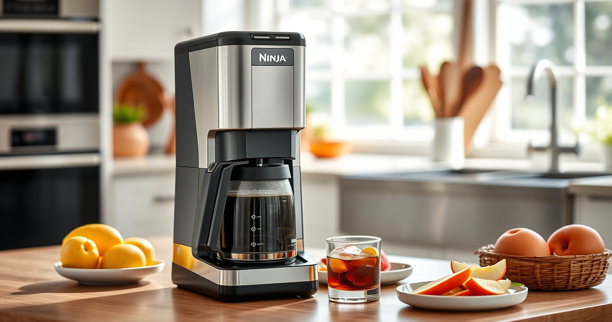Ninja Hot & Iced XL Coffee Maker: Ultimate Summer Coffee Companion