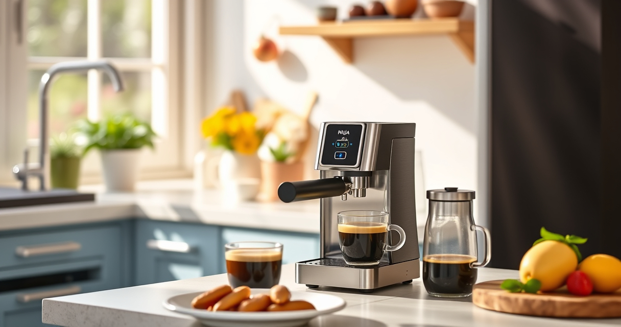 Ninja Luxe Café Mini Espresso & Drip Coffee: Perfect for Summer Evenings