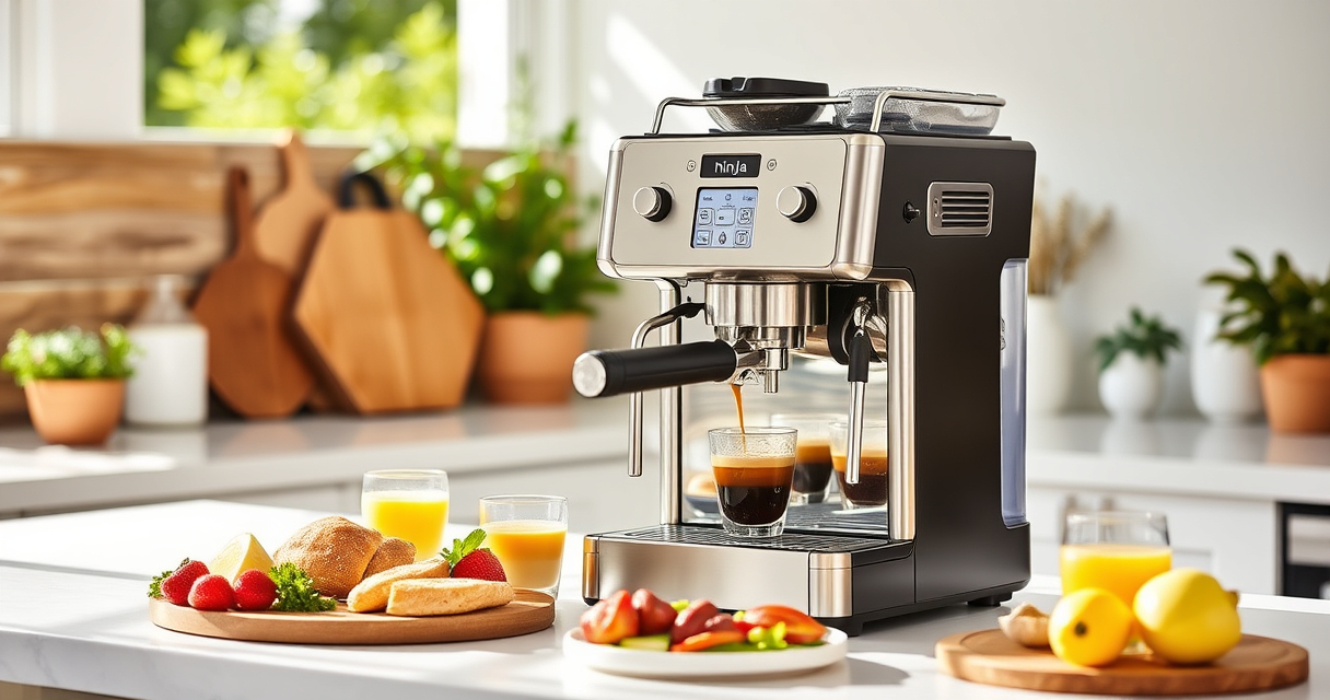 Ninja Luxe Café Pro: Made for Summer Garden Hosting
