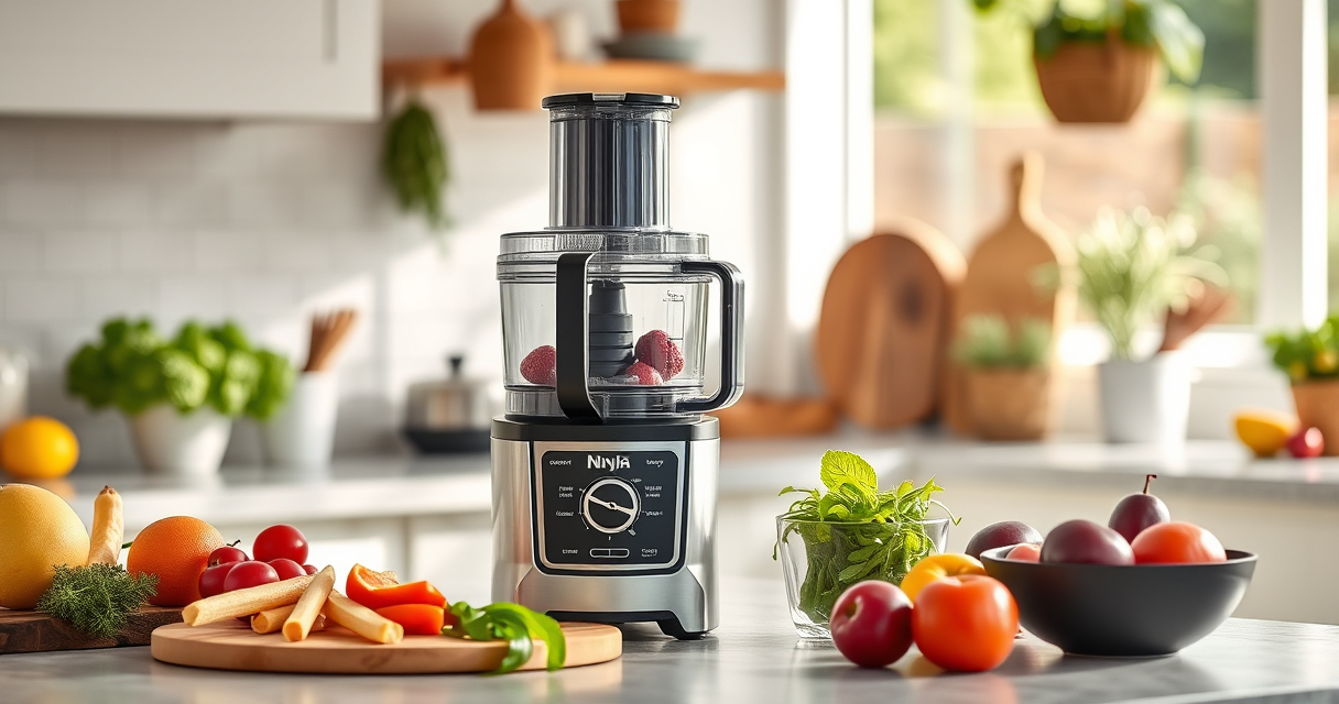 Ninja Professional Plus Food Processor: Perfect for Summer Meal Prep