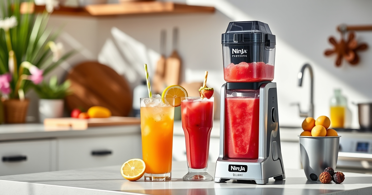 Ninja SLUSHi Twist: The Ultimate Summer Frozen Drink Maker