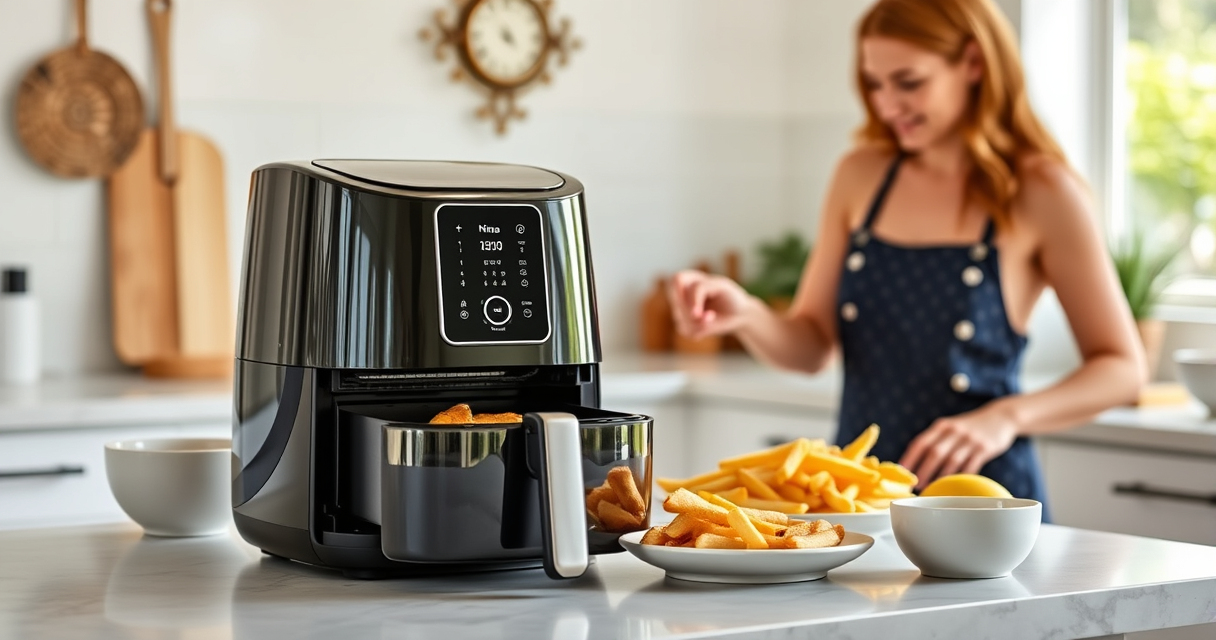 Summer-Friendly Ninja Crispi Glass Air Fryer Accessories for Outdoor Cooking