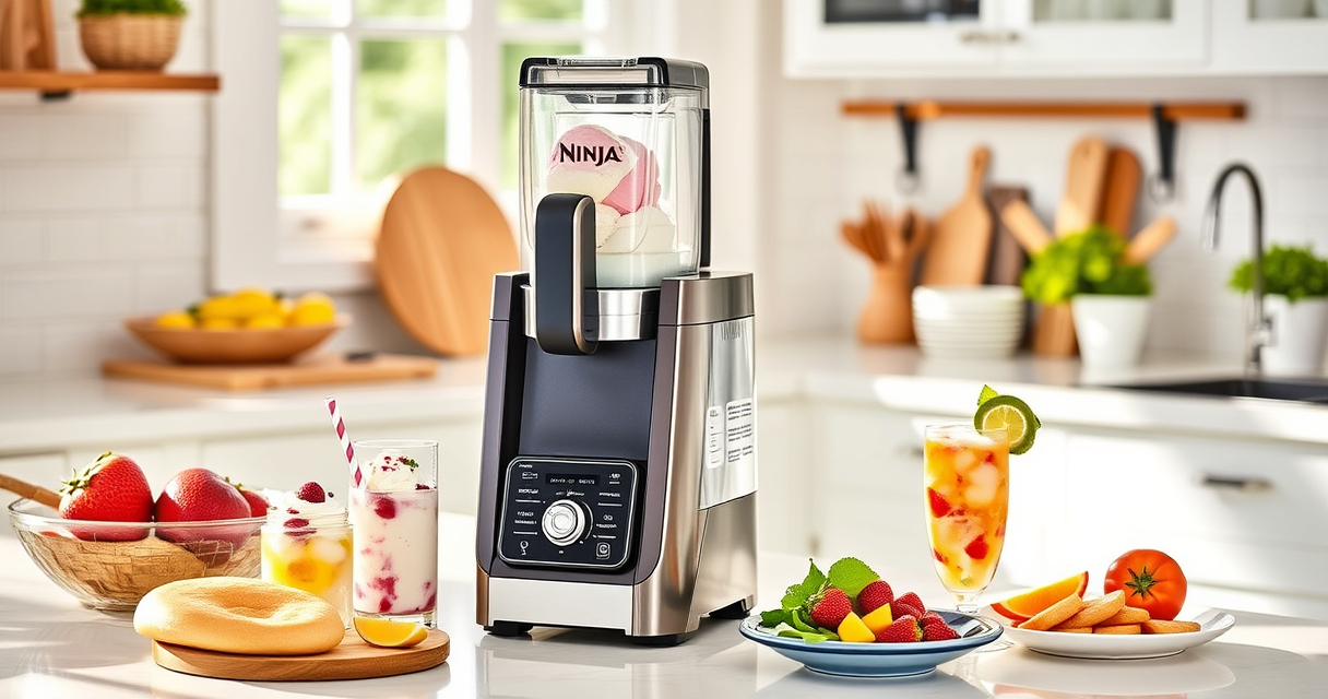 Summer Fun with Ninja NC701 CREAMi Swirl Ice Cream Maker