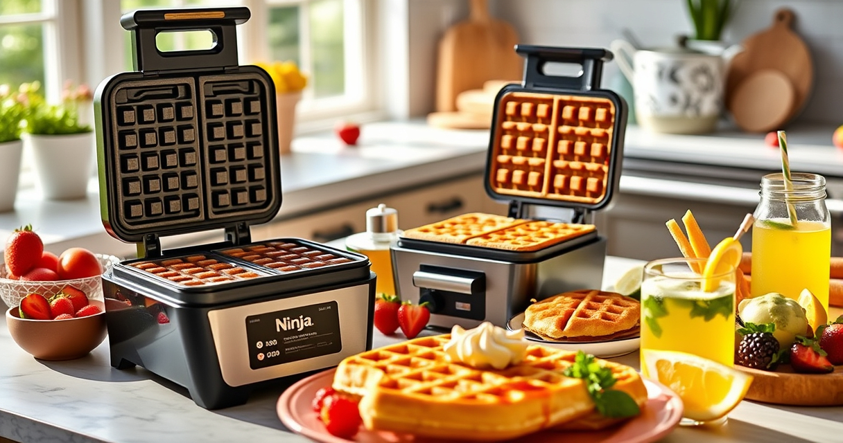 Summer Waffle Delights: Easy Recipes with the Ninja Belgian Waffle Maker Pro