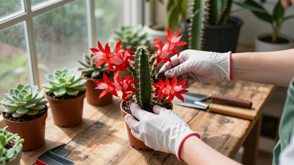The Simple Fall Trick That Makes A Christmas Cactus Flower For The Holidays