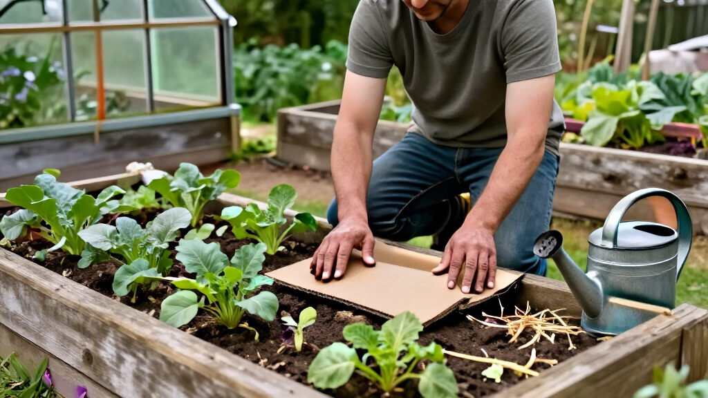 5 Clever Ways To Use Cardboard In Your Garden
