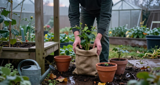 Do These 3 Things To Protect Your Container Plants Before The First Frost, Says My Professional Gardener Husband