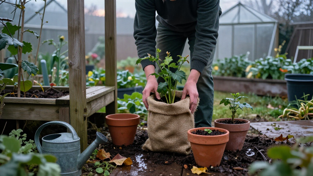 Do These 3 Things To Protect Your Container Plants Before The First Frost, Says My Professional Gardener Husband