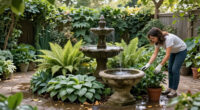 Goldie Hawn’s Fountain Is Surrounded By Plants – And It’s A Masterclass In Planting Around Water