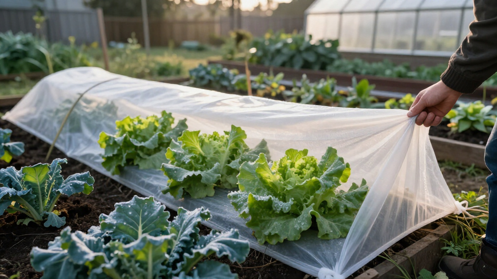 How Do Floating Row Covers Protect Plants From Frost?