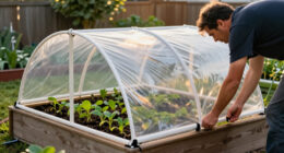How To Build A PVC Hoop House For Raised Garden Beds