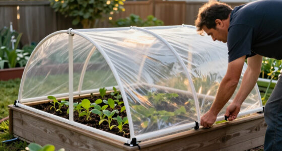 How To Build A PVC Hoop House For Raised Garden Beds