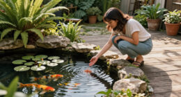 Jennifer Aniston’s Koi Pond Is The Dreamy Garden Luxury You Can Copy On A Small Scale – Fish Optional