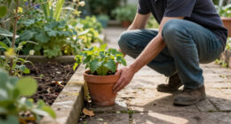 Monty Don's Simple Potted Plant Trick Makes Any Garden Path Feel Instantly More Magical