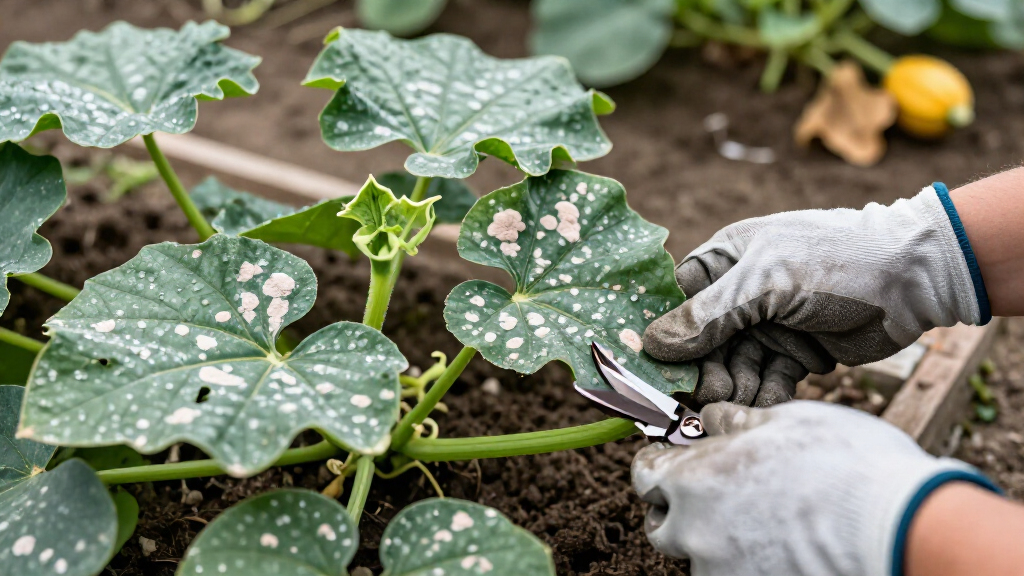 Powdery Mildew At Season’s End, Treat The Plant Or Clean Up And Move On?
