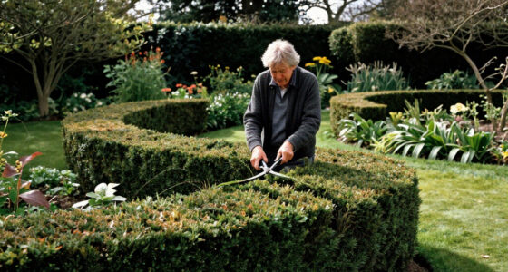 Richard E. Grant Uses Stunning Hedging To Zone His Magical Garden – It’s Ideal For Providing Year-round Colour