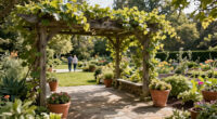 This Illinois Garden Feels Like A Hidden Corner Of The Italian Countryside – But Its Clever Design Works With The Woodland Landscape