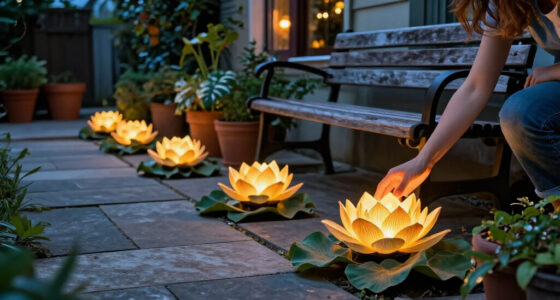 This Lotus Solar Light Is So Beautiful I'm Buying 5 Of Them To Transform My Patio Into A Serene And Snug Haven After Dark